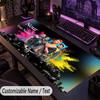 Custom Text Big Mousepad, Extended Desk Pad For Laptop Work GameColdplay