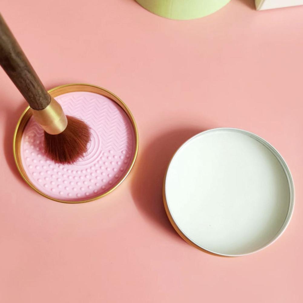 Makeup Brushes Cleaner Shampoo Soap Solid Brush Cleaning And Bar Cosmetic Brush Removes Dirty Cleaning Soap Color Stain Pad