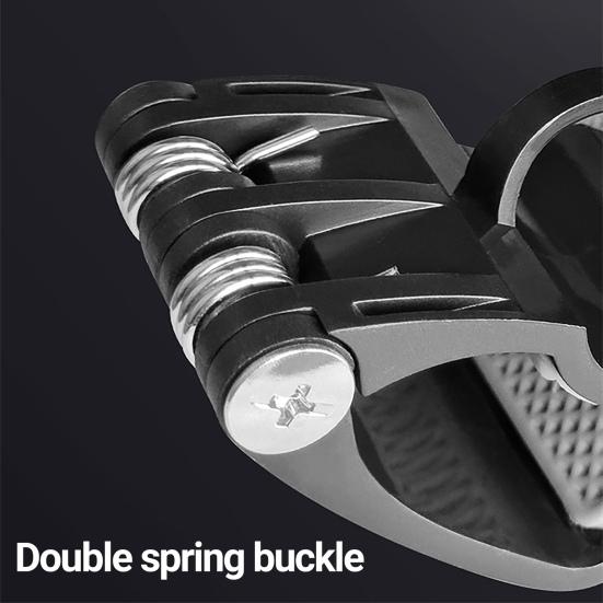 Car Phone Holder Multi-function Multi-angle Adjustment Car Dashboard Smartphone Clip Mount Stand