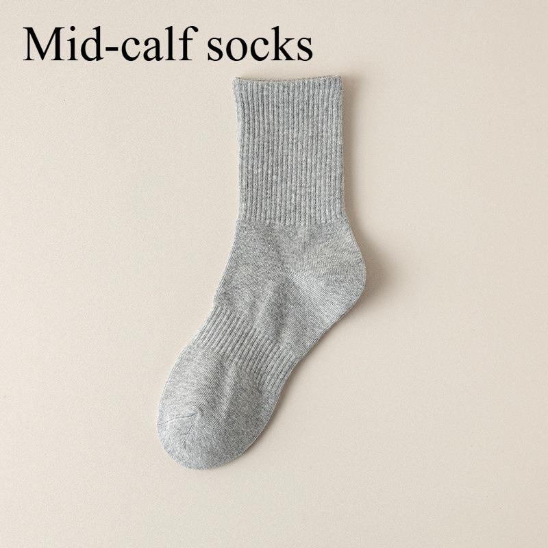 Male Spring and Summer Cotton Anti Pilling Sweat Absorption Deodorant Sports Socks