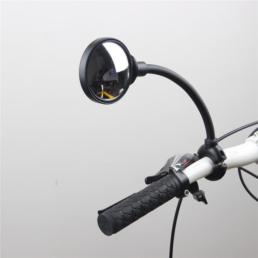 2PCS High Quality Hose Adjustment Sport Mirror for Motorcycle ATV Dirt Bike Electric Rearview Mirror Handlebar Mirror