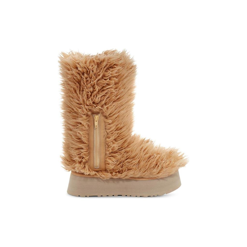 (WMNS) UGG Sustainable Fluff Momma Tall Boot 'Oat' Women's 1130771-OATT
