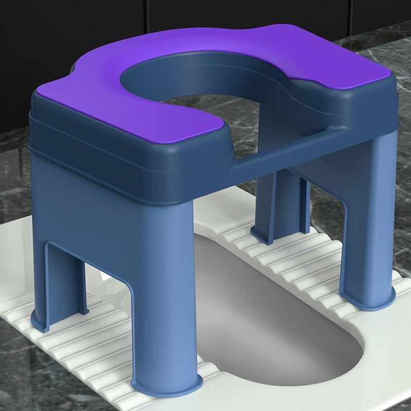 SEE KEAN Bathroom Squat Toilet Stool