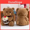 Orsetto Teddy Chef Cartone Animato Carino Che Tiene Torta Giocattolo di Peluche Bambola Per Regalo Bambini E Decorazione Casa