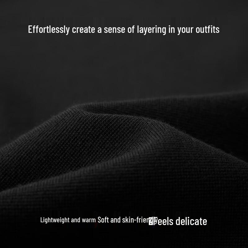 EMZ Men's V-Neck Wool Blend Sleeveless Cardigan