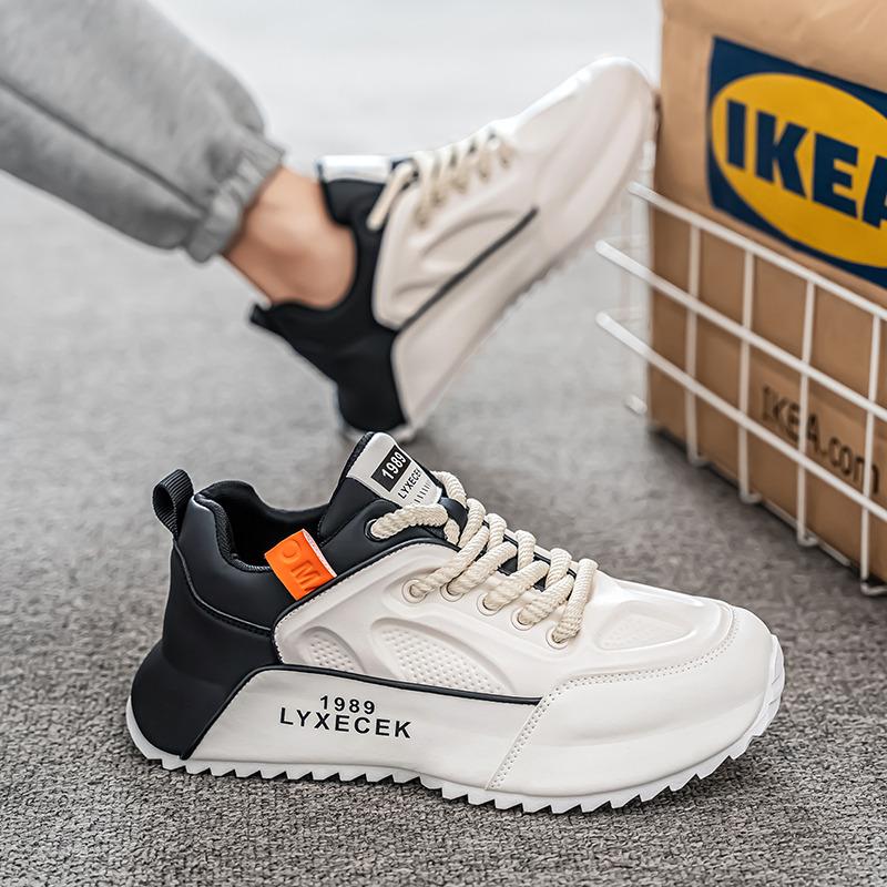 Fashion Retro Sneakers for Men Comfortable Platform Shoes Trainers Mens Lace-up Casual Sneakers Large Size 48 Zapatillas Hombre