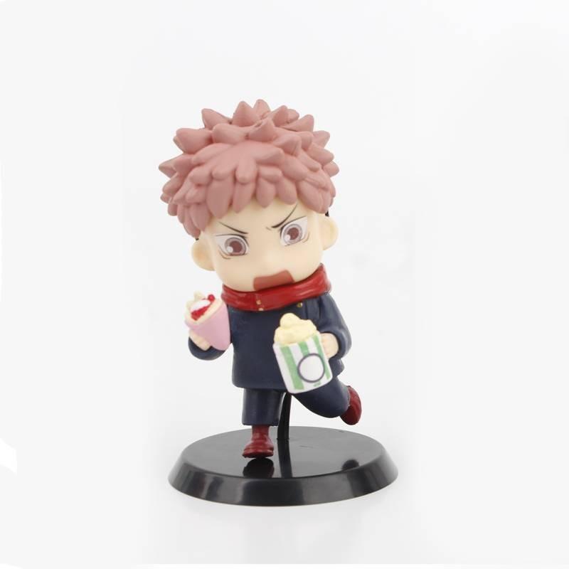 Pvc Jujutsu Kaisen Break Time Coffee Snack Model Blind Box Gashapon Figure