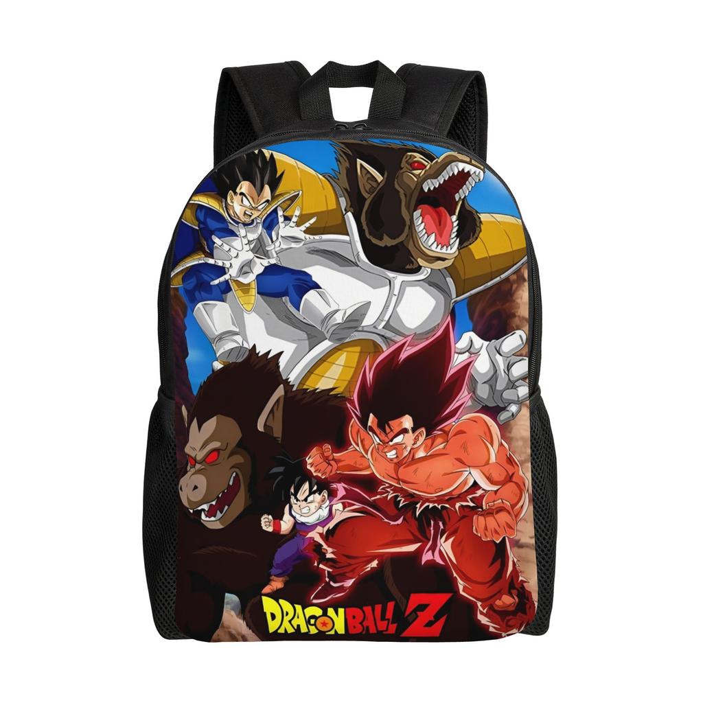 Dragon Ball Backpack for Men Women Cool Student Work Daypack  Laptop Computer Canvas Bags Outdoor