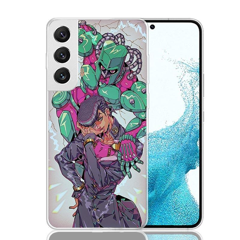 JoJo Adventure Higashikata Josuke Phone Case For Samsung Galaxy S26 S25 Edge S24 S23 FE S22 Ultra S21 Plus S20 + Fundas Cover Co