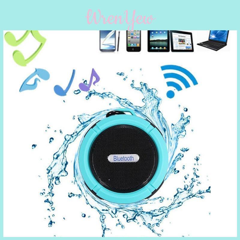 Tragbarer kabelloser wasserdichter stoßfester Outdoor-Sport-Bluetooth-Lautsprecher mit Stereo-Sound und Bass-Effekt