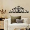 Set di 2 Stampe da Parete Metal Gotico – Pergamena Nera Tagliata al Laser | Decorazioni per la Casa Scure per Soggiorno, Camera da Letto, Ufficio | Regalo Unico
