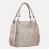 Luna - Croco Patent Leather Handbag