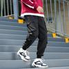 Fashion Men's Cargo Pants Casual Hip Hop Hit Color Multiple Pockets Trousers Streetwear Pants Sportswear Sweatpants
