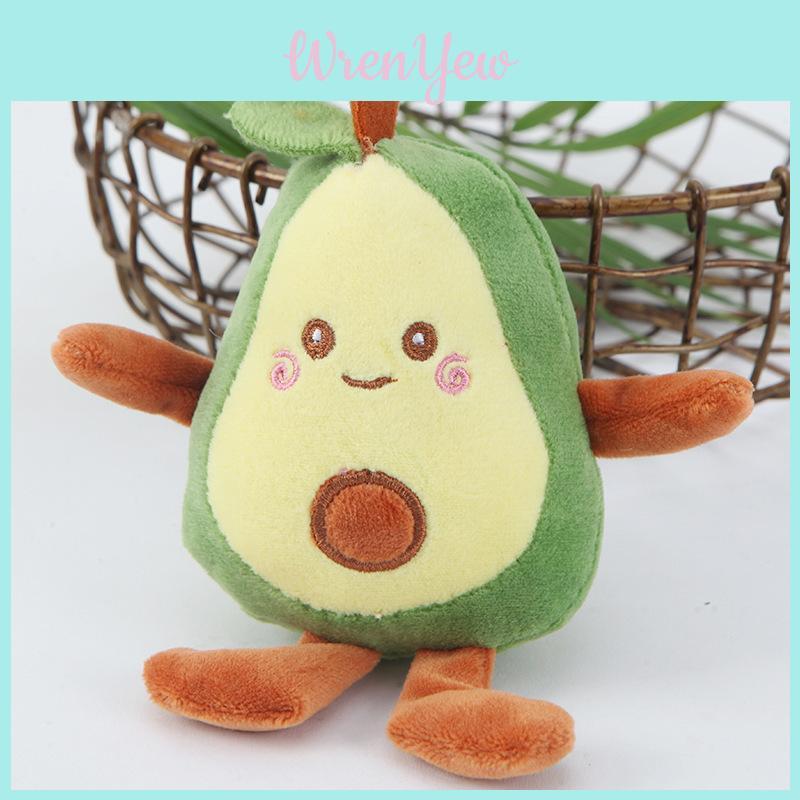 Süßes Avocado-Stofftier Cartoon-Fruchtpuppe Kuscheltier Geschenkfabrik