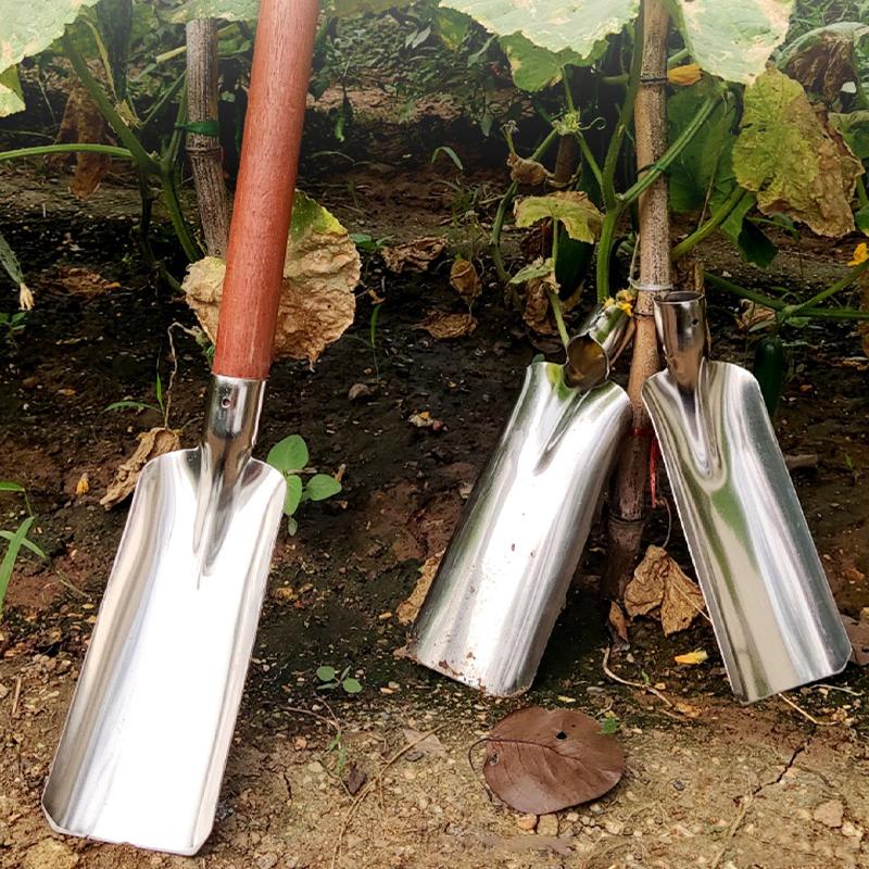 Paletta Piccola in Acciaio al Manganese Addensato per Fori per Piantare Fiori Erba di Montagna Attrezzi Agricoli