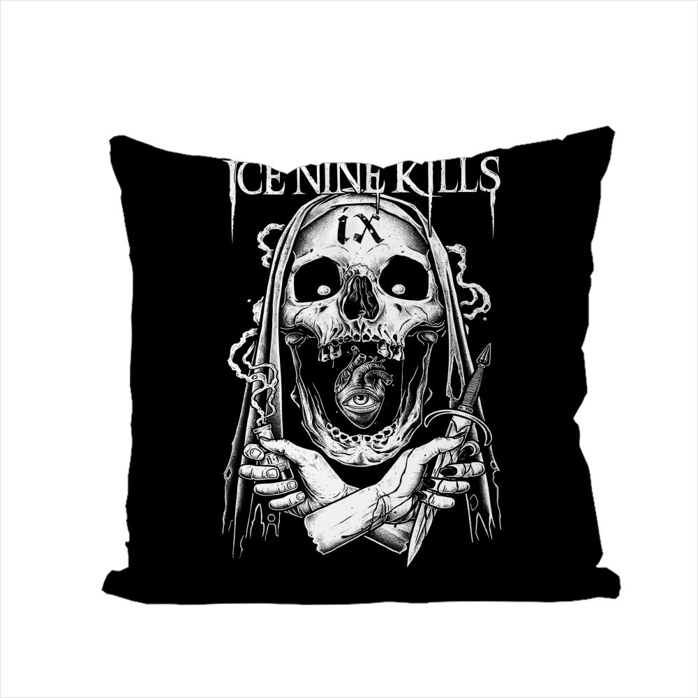 

Band Ice Nine Kills Pillow Case For Car Sofa Decorative Home Doublesided Print Plush Square Throw Pillow Cushion Cover 30x30cm