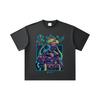 260 GSM Double Yarn 32 Count 100% Cotton Sailor Moon V11 Cyberpunk Print Unisex Heavy Cotton T Shirt