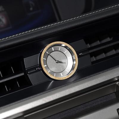 ONGOXD Altes Auto Lexus ES (2013-2017) Uhr Dekorationsring Kristall