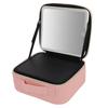 Portable LED Makeup Bag Multipurpose Stylish Large Capacity 3 Color Lights Dimmable Travel Makeup Bag with LED Mirror