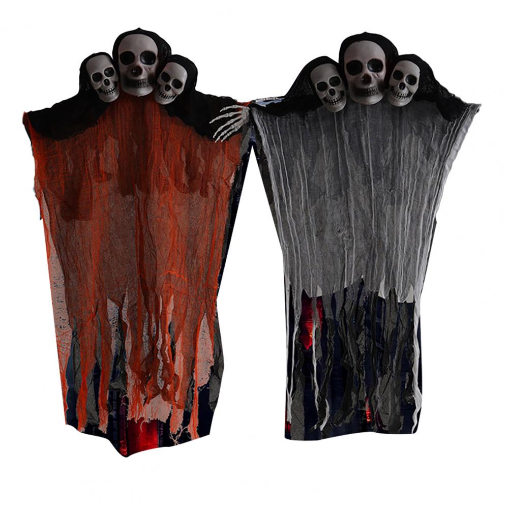 Hanging Ghost Ornament Secret Room Atmosphere Ornament Spooky Halloween Hanging Ghost Decoration for Haunted House for Porch