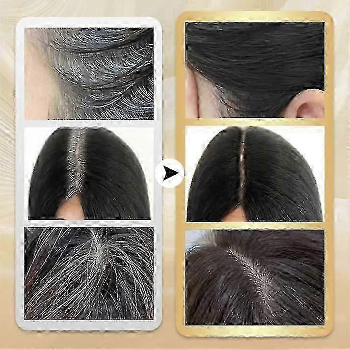 Instant Hair Color Stick Waterproof Sweatproof Hair Dye Stick with Comb for Men Women Cover Gray Hair