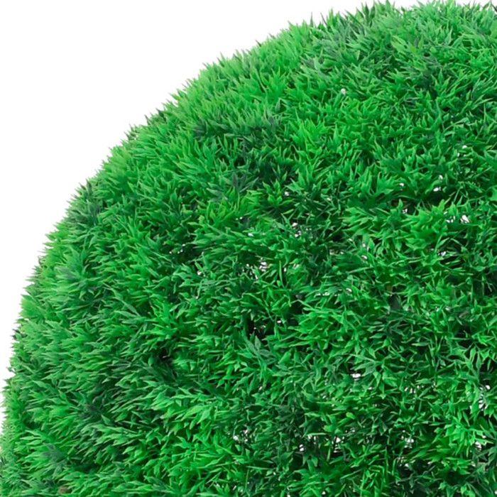 VidaXL Boules de buis artificielles 2 pcs 52 cm 315482