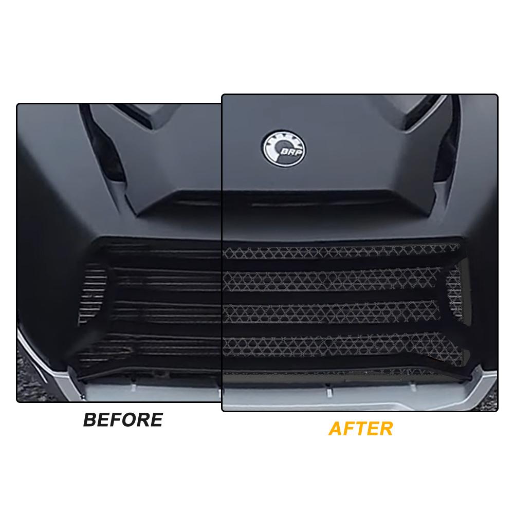 Motorcycle Radiator Guard Fit For Can-Am Ryker / Rally Edition / Sport 2019-2025 Aluminum Engine Cooler Grille Cover Protection