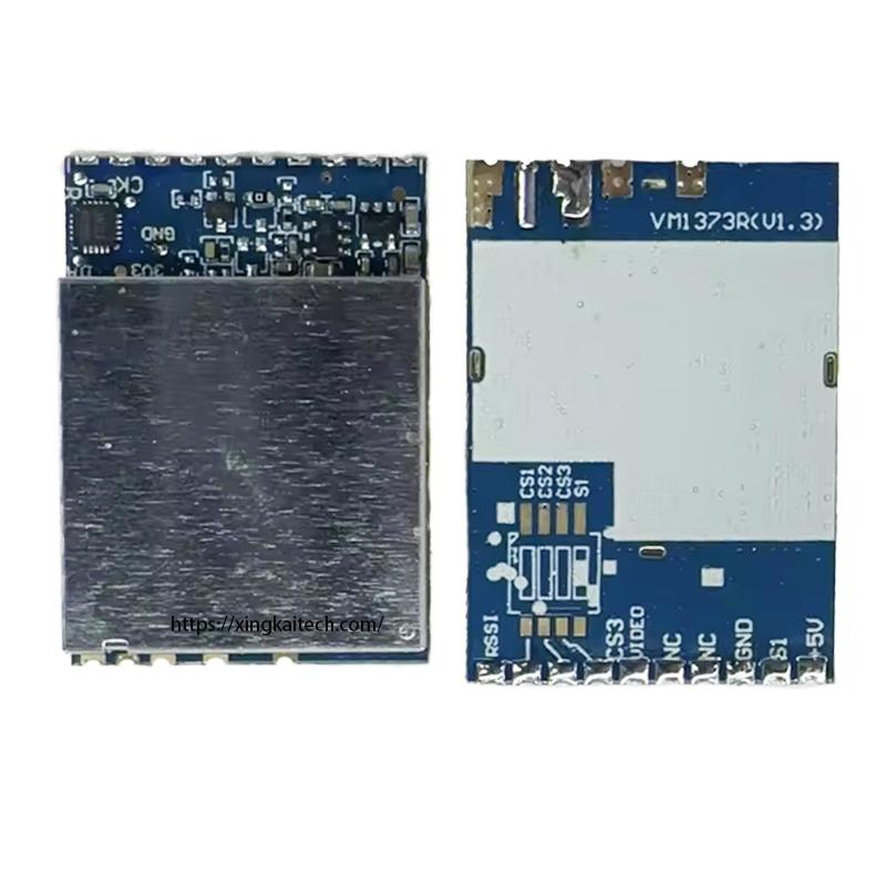 

Модуль FPV VRX 1.2/1.3GHz 9CH Модуль аналогового бездротового прийому відео білий/синій