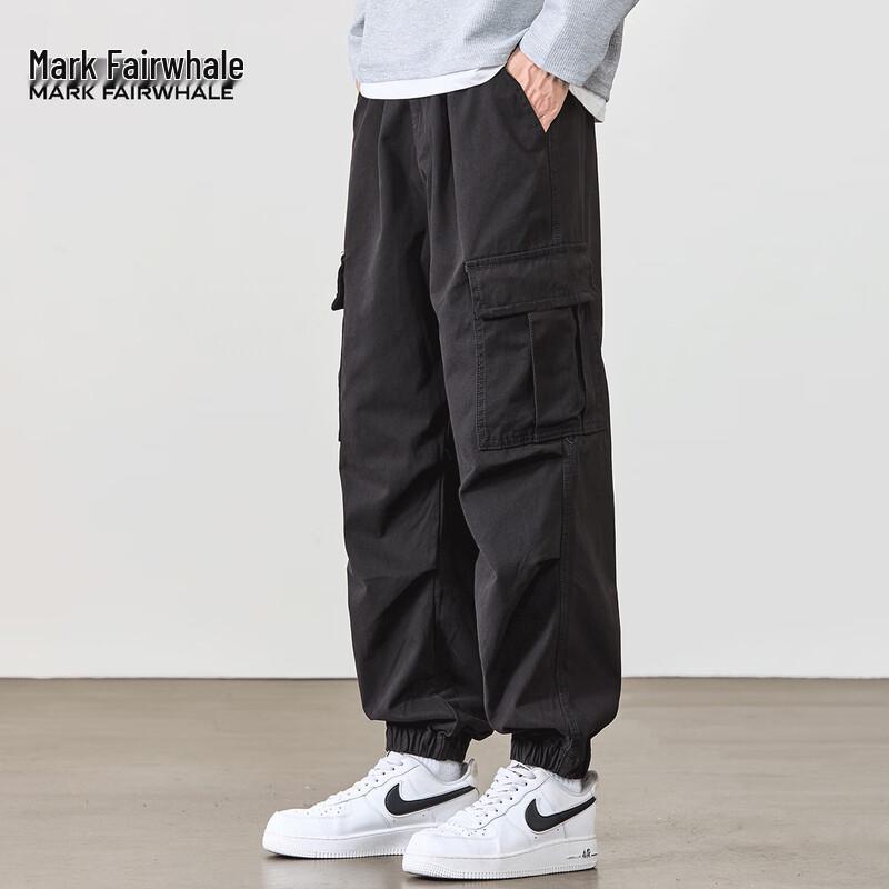 

Mark Fairwhale Men s Multi-Pocket Workwear Jogger Pants 2XL