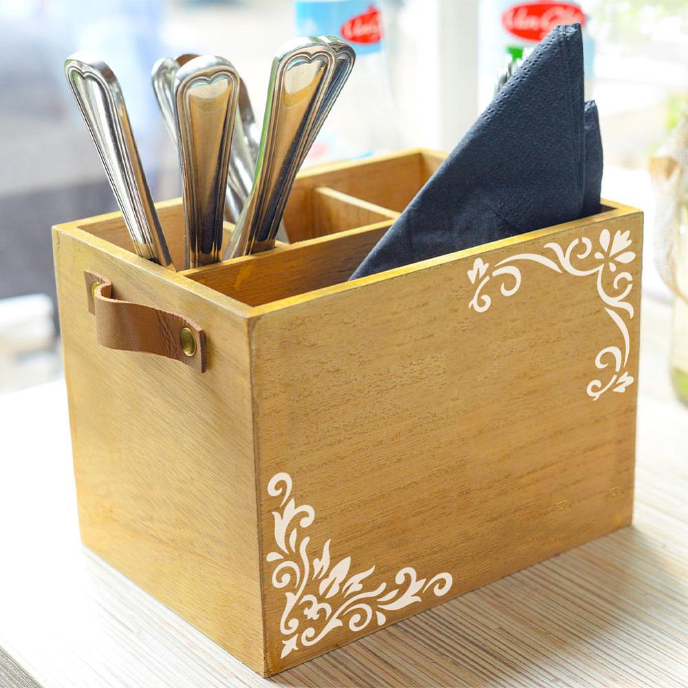 6Pcs 6 Styles PET Hollow Out Drawing Painting Stencils for DIY Scrapbook Photo Album Flower 148x105mm 1pc/style