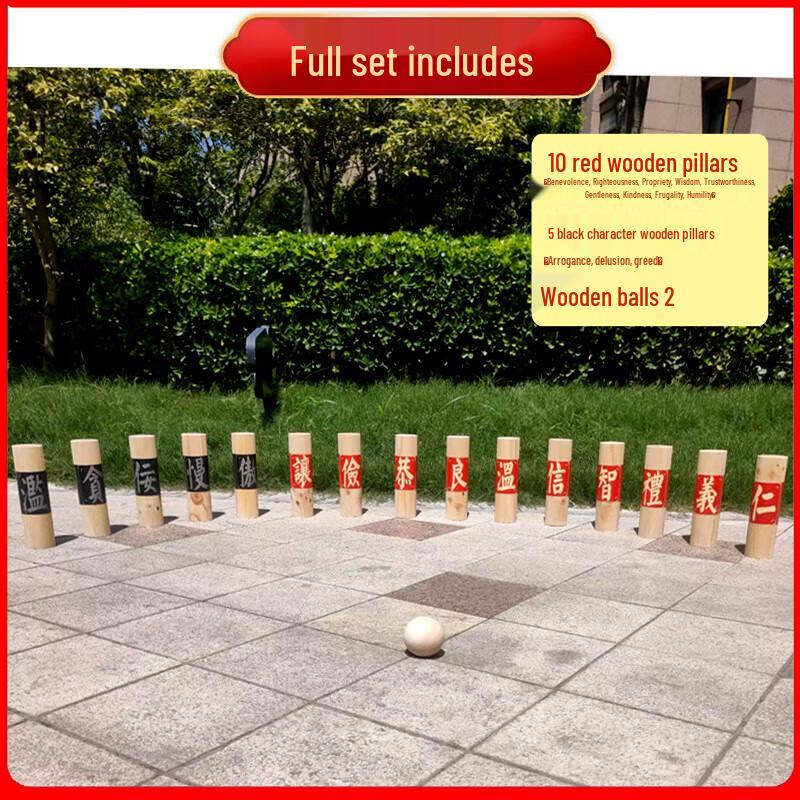 Traditional Chinese Wood Shooting Game