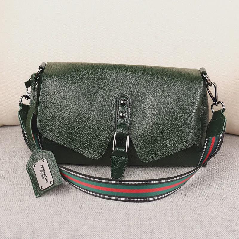 Sac bandoulière en cuir pour femme Xidi Paul 2025, style européen et américain – Grande capacité, design à rabat