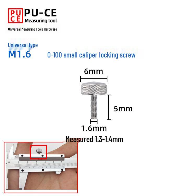 Digital Height & Depth Gauge Locking Screw Set - Caliper, Dial & Accessories Tightening Kit