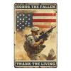Metal Wall Art Decor Sign 20x30cm Hanging Tin Sign Plaque