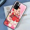Genshin Impact Klee Case For Xiaomi Redmi 14C 13C 10C 12C Redmi Note 13 14 Pro 12 11 9 10 9S 10S 11S 12S Cover