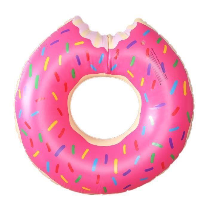 Inflatable Donut Float Swimming Ring 120cm @R7