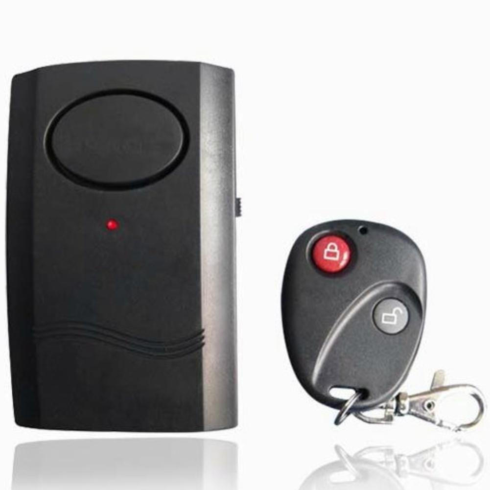 Remote Control Alarm System for Motorcycles and Multi Metal Object Security with Vibration Sensor and Waterproof Design