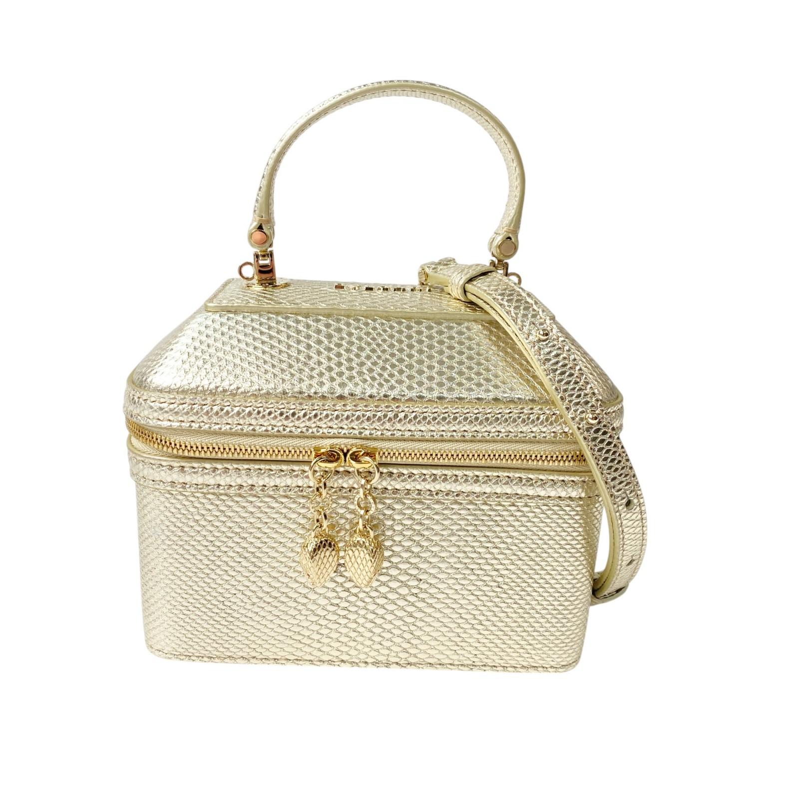 

Used BVLGARIShoulder Bag gold leather Women