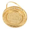 Alloy Dessert Plate Round Cake Plate Platters Fruit Tray  Living Room