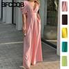 Moda Donna Casual Tinta Unita Stampa Estate Primavera Manica Corta Bretelle Pantaloni Tute & Rompers