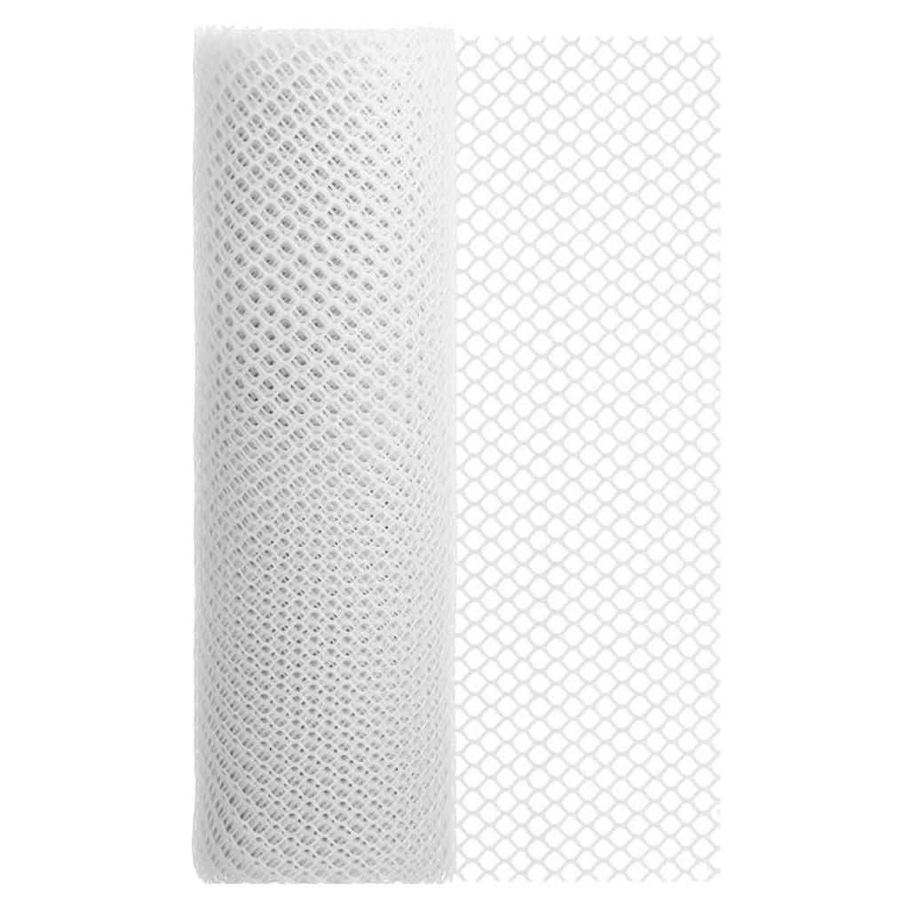 500cm Balcony Safety Netting Fence, Cat Dog Safety Net Pet Proof Barrier Net, White Plastic Chicken Wire Mesh Fencing