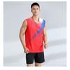 Mens Sleeveless Badminton Set Quick-Dry Vest Shorts Sport Training Outfit