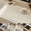 Schnelltrocknende Saugfähige Kieselgurmatte Rutschfest Hitzebeständig Spülbeckenmatte Geeignet für Bartheken Badezimmer Modisch