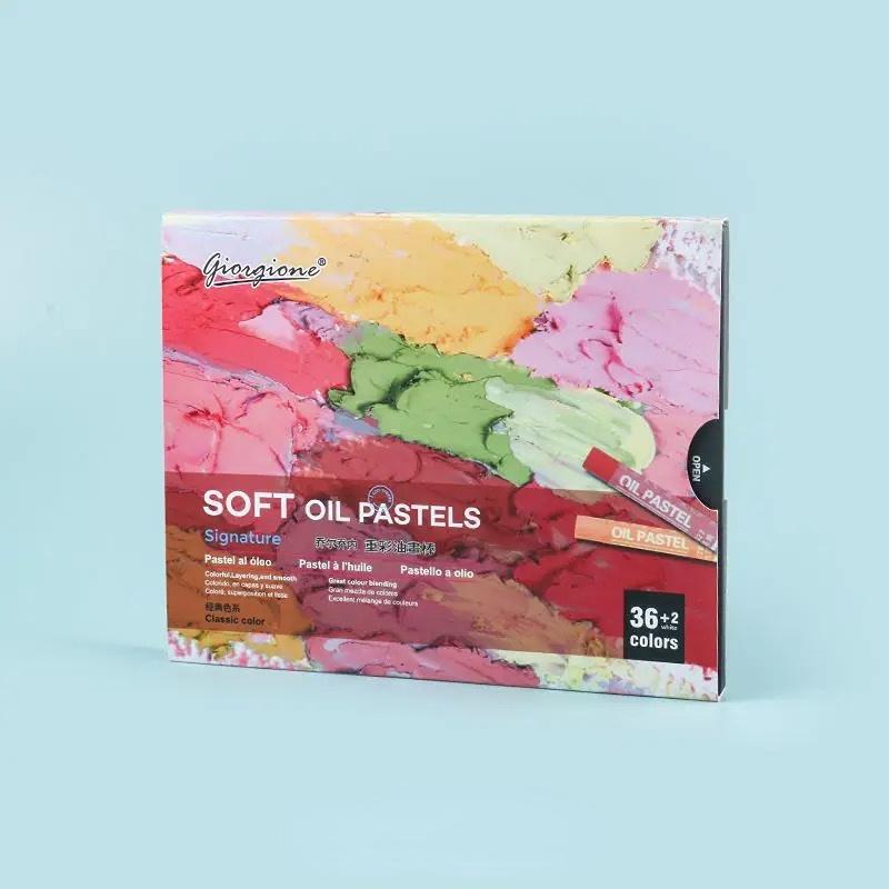 

48/12pcs of Ultra-Soft Oil Painting Stick Set, Washable Macaron-Colored Crayons for Graffiti And DIY Art.