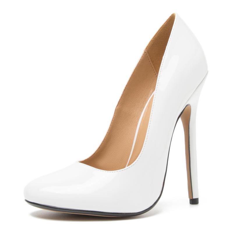 Luxury High Heels Pumps Women‘s Shoes 2025 Sexy 15cm Ultra High Heels Ladies Black White Red Stripper Fetish Wedding Party Shoes