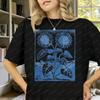 Vintage Sunflowers Shirt 90s Retro Flowers Tee La Dolce Vita Pressed Flowers Gift for Her Screenprinted Tshirt Italy Harajuku