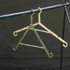 2pcs Travel Friendly Folding Hangers Travel Hangers Convenient Clothes Rack for Traveler and Outdoor Lover