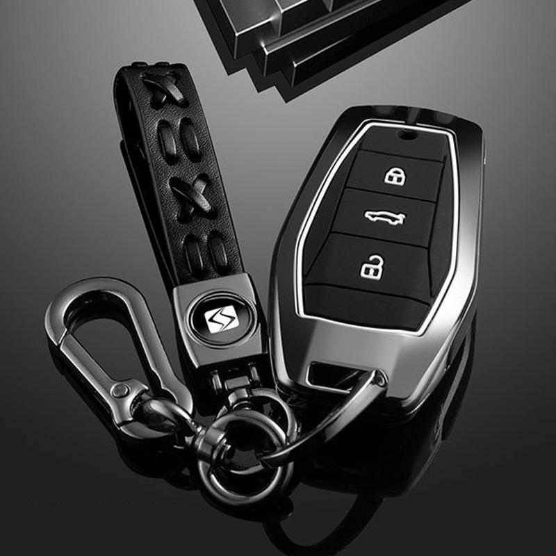 Car Key Case For Jac Js6 Js8 Js4 Sol Sehol Qx E10X E30X E50A X4 X8 X6 T8 T9 Plus A5 E40X E20X Keychain Cover Fob Accessories