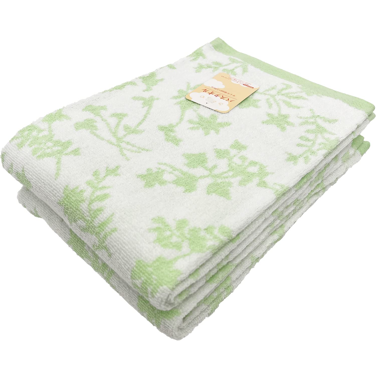 

Полотенца Hayashi Bath 60 x 120, 2 шт., Прибл.. см, Нескрученная пряжа, Слава, Зеленый, BG423304-2P зелёный