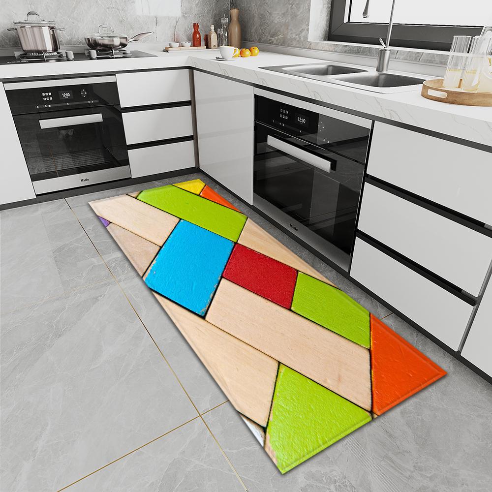 Home corridor porch door mat bedroom bedside living room carpet bathroom door absorbent non-slip mat